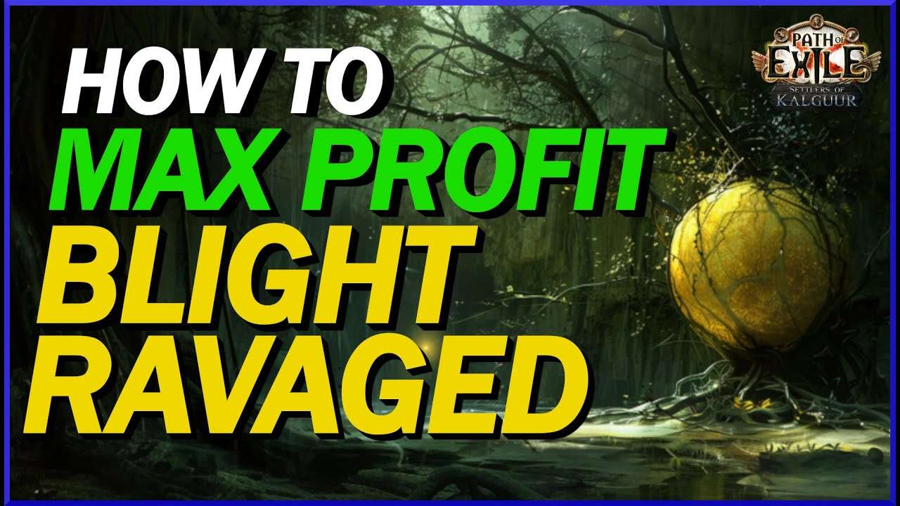 [POE 3.25] How To Make The Best Profit From Blight Ravaged! How I Approach Them For MAXIMUM VALUE!