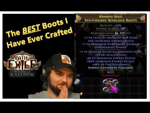 [PoE 3.25] 5,000+ Divine Mirror Crafted Boots | The BEST Pair I Have EVER Made | First Ever Crafted