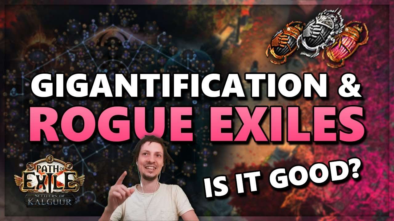 Farming GIANT Rogue Exiles - Over 50k gold per map - Atlas strategies - Based or cringe? - PoE #871