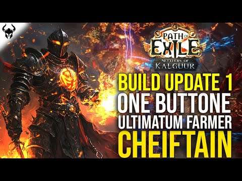 SAVE YOUR HANDS! One Button Hellfire CWS Cheiftain Build Update 1 | PoE 3.25 Settlers of Kalguur