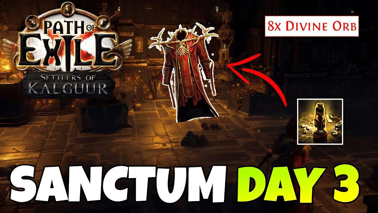 Sanctum Shockwave Totem DAY 3-4 Update & Tips, Afflictions | POE 3.25 Settlers of Kalguur