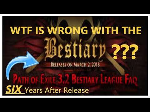 [PoE 3.25] Beast Crafting is BUGGED & BROKEN | Six Years Later, The Bestiary is STILL Unclear