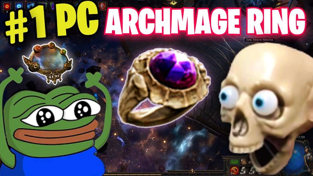 HOW WE MIRROR CRAFTED THE BEST ARCHMAGE POWER CHARGE STACKING RING [Path of Exile 3.25 Settlers]