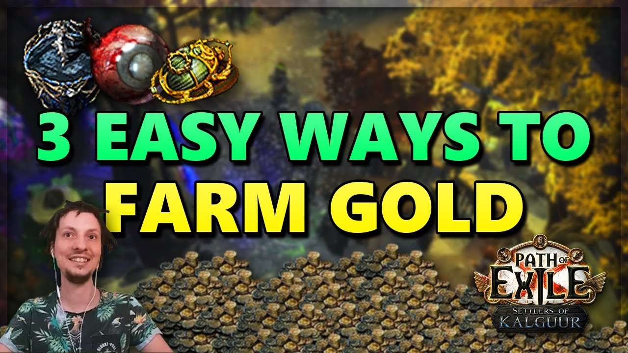 220K gold per hour - Testing easy gold farming strategies - PoE #862