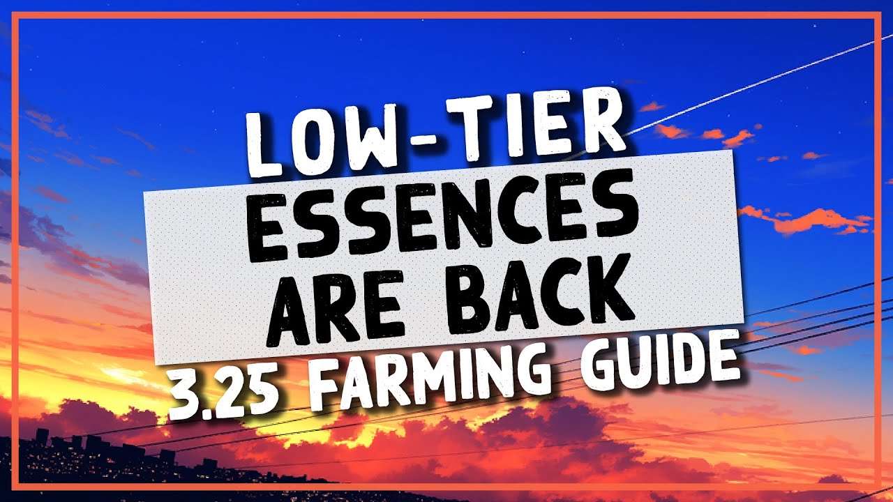 3.25 | LOW-TIER ESSENCE FARMING IS BACK - Path of Exile Essence Memory Farming Guide