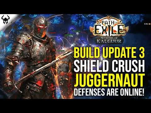 FACETANK MODE ACTIVATED! Shield Crush Jugg Build Update 3 (12mil DPS) | PoE 3.25 Settlers of Kalguur