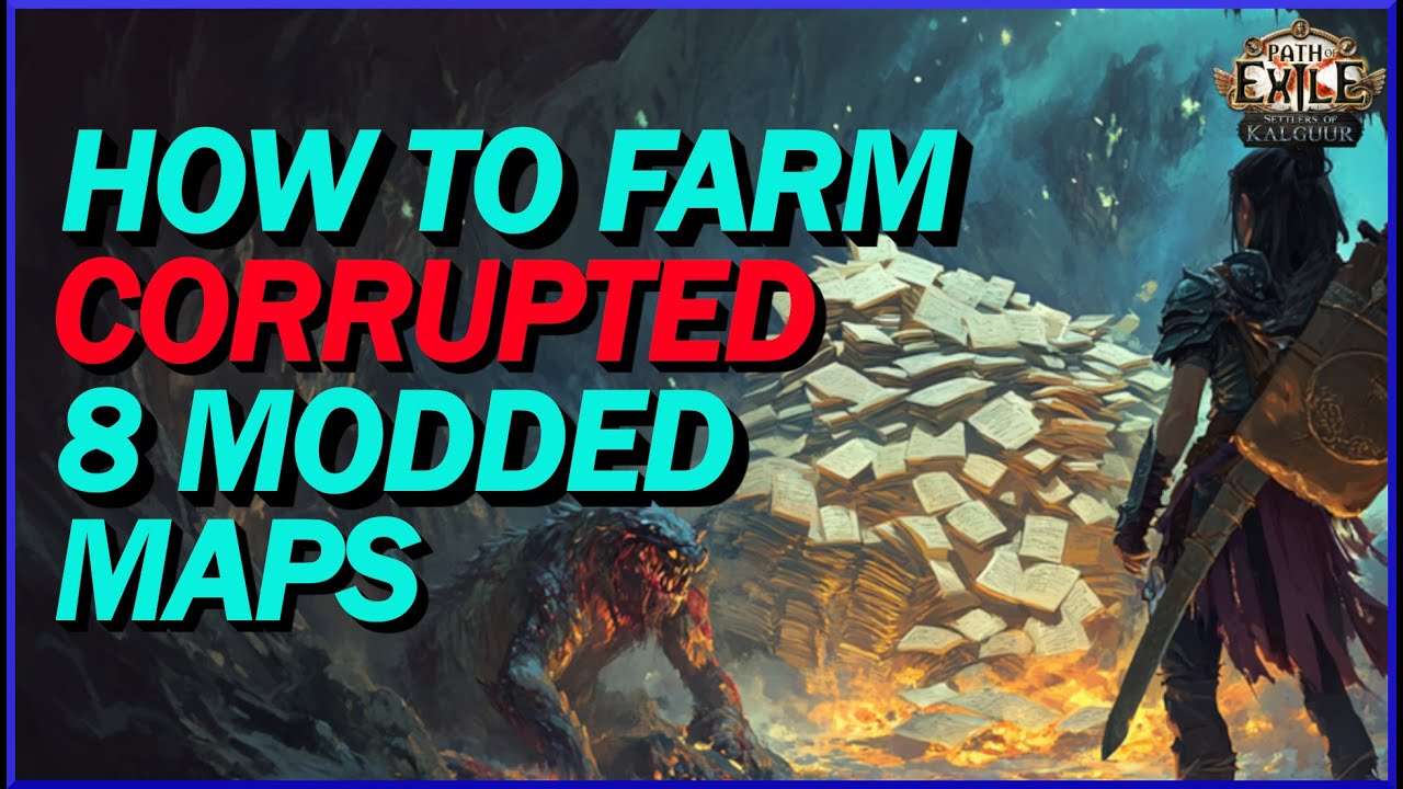 [POE 3.25] How To Farm Corrupted 8 Modded Maps - One Of The Best Tier 17 8 Mod Farming Strategies!