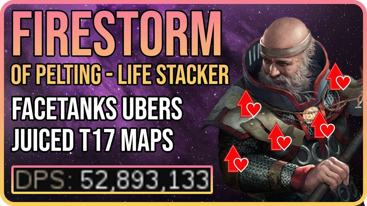 DESTROY Uber Bosses SAFELY | Blood Magic Firestorm Inquisitor Build Guide 3.25