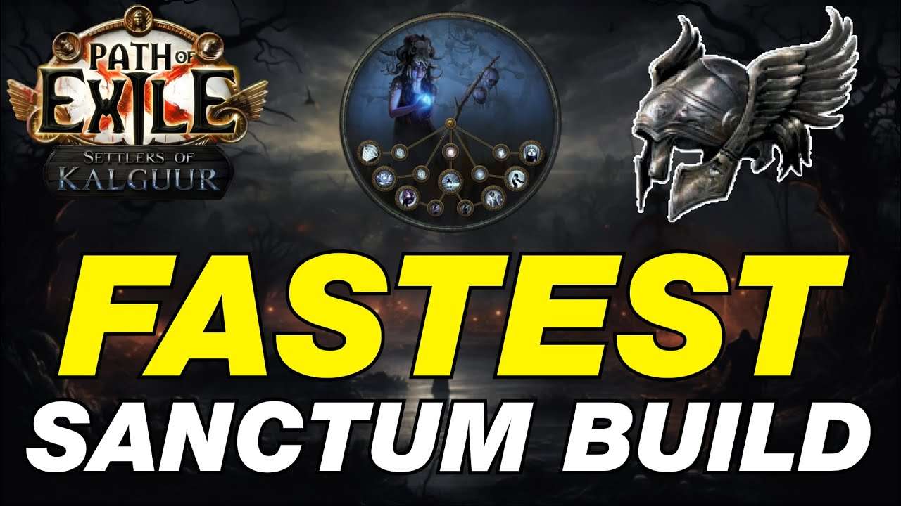 I've Created FASTEST Sanctum Build 150m DPS, Hexblast Occultist | POE 3.25 Settlers of Kalguur