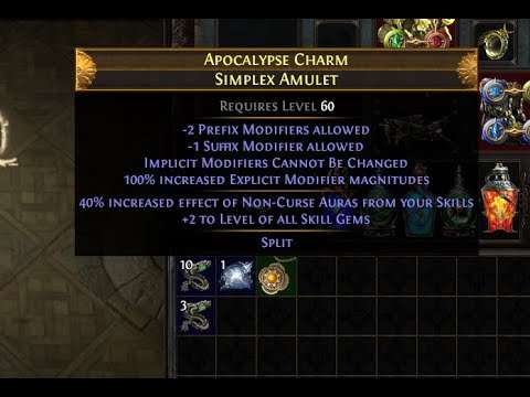 [PoE 3.25] Attempting 150+ Mirror Amulet Craft With 15+ Mirrors of Locks