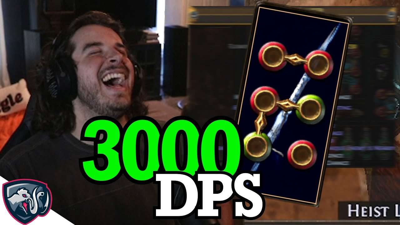 I crafted a 3000 DPS weapon in Path of Exile...