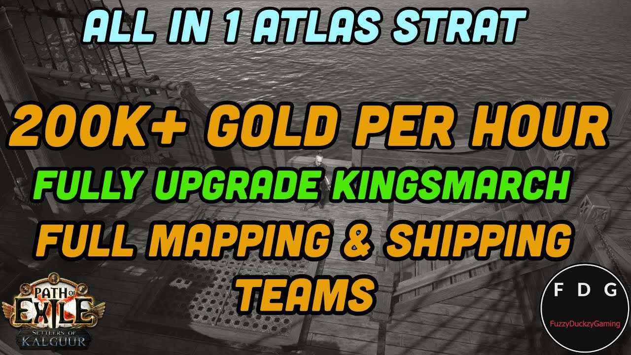 My All in 1 Farming Strat for Mapping & Kingsmarch POE 3.25