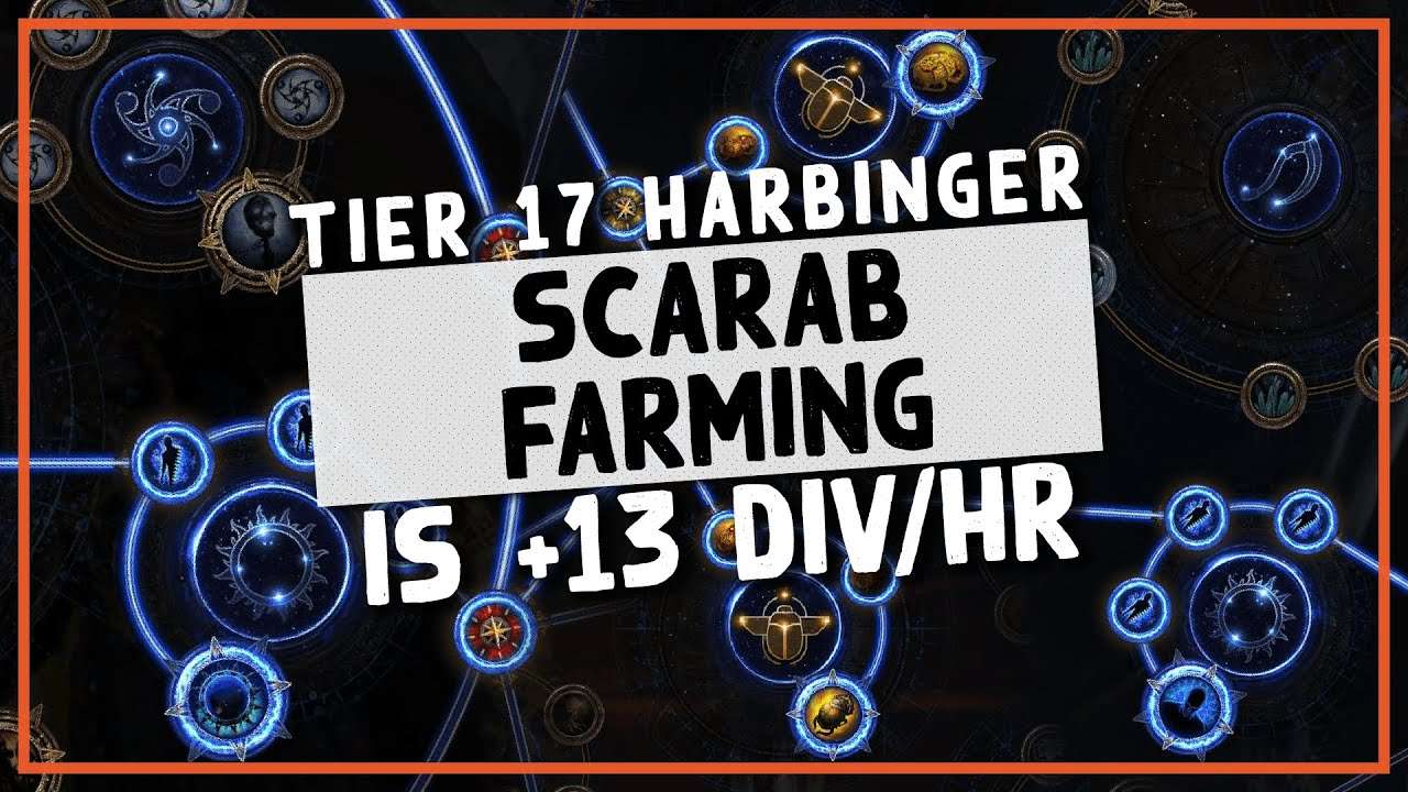 3.25 | TIER 17 HARBINGER SCARAB FARMING IS +13 DIV/HR - Path of Exile Money Making Guide