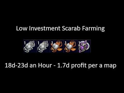 Low Investment Scarab Farming  in T17  - 3.25 Path of Exile