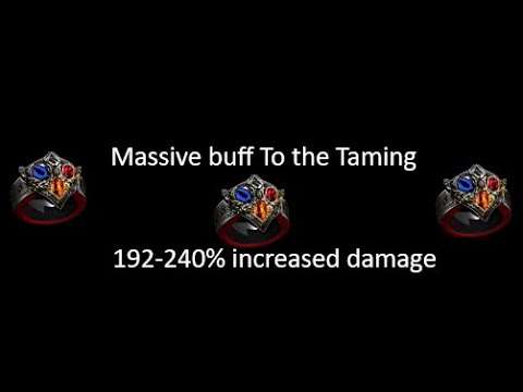 The Taming Just Got a Massive Buff - 3.25 Path of Exile