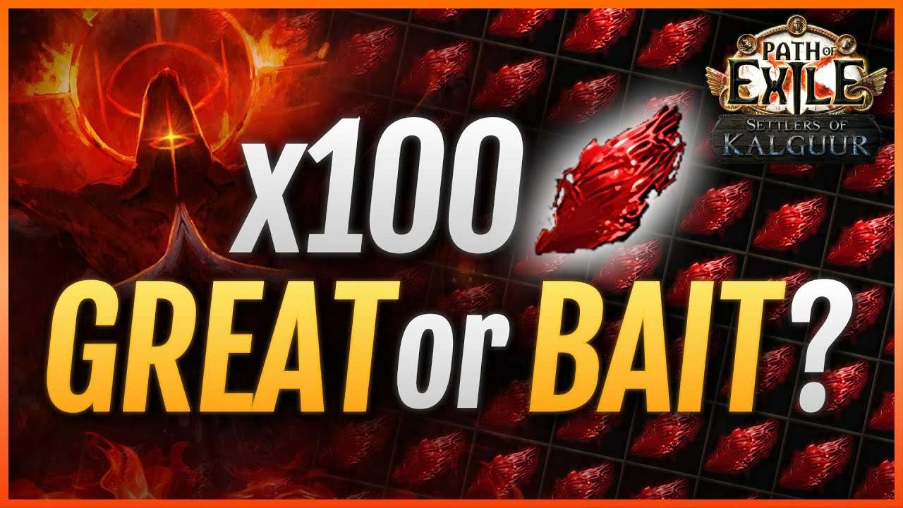 [PoE 3.25] x100 UBER Exarch Farm - Is it GREAT or BAIT? - Path of Exile