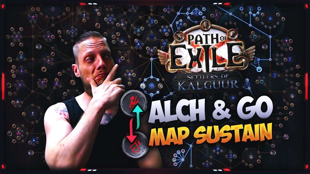 [PATH OF EXILE | 3.25] – HOW TO SUSTAIN YOUR FAVORITE MAP WITH ALCH & GO!