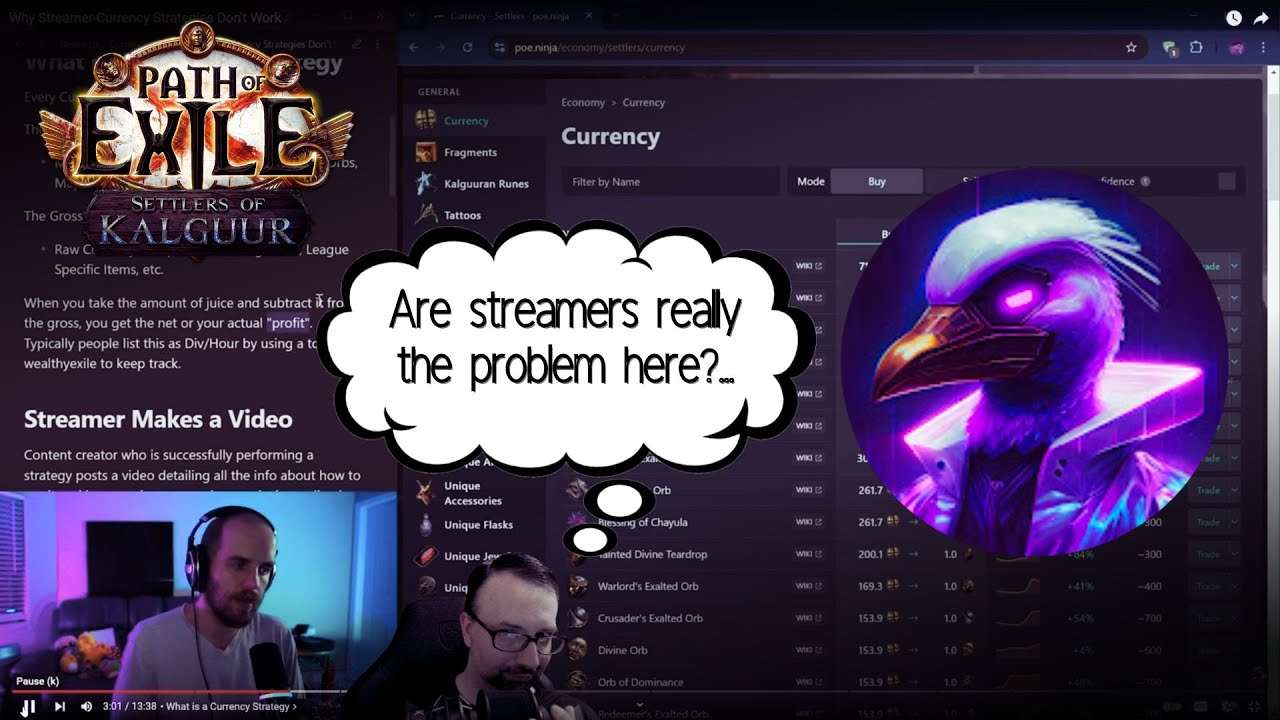 Reacting to Big Duck's "Why Streamer Currency Strategies Don't Work"